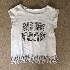 Children’s fringe shirt